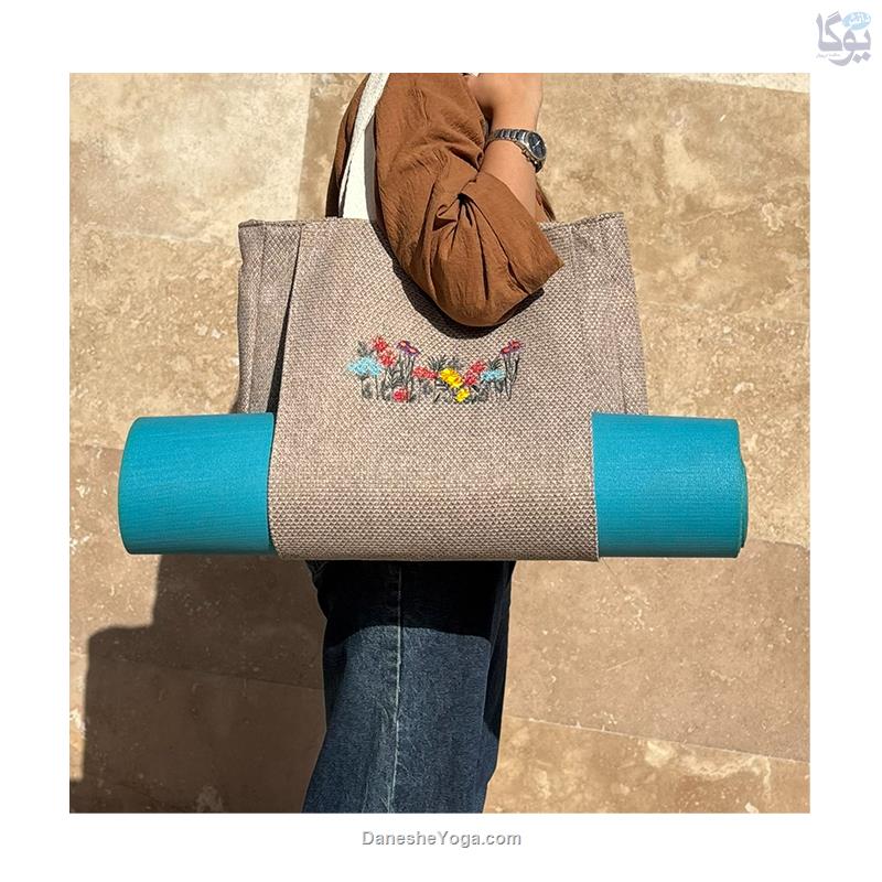 کیف مت طرح پارچه ای