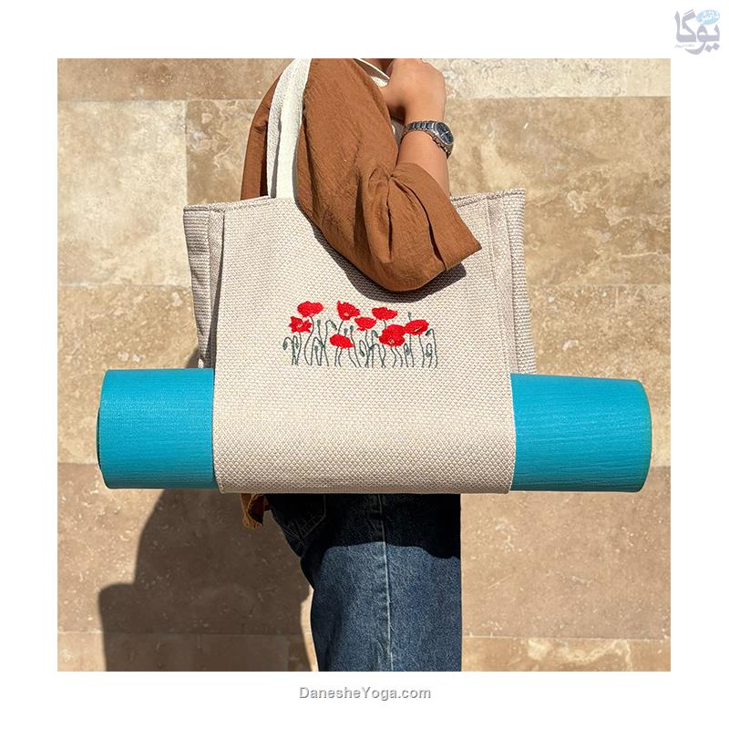 کیف مت طرح پارچه ای