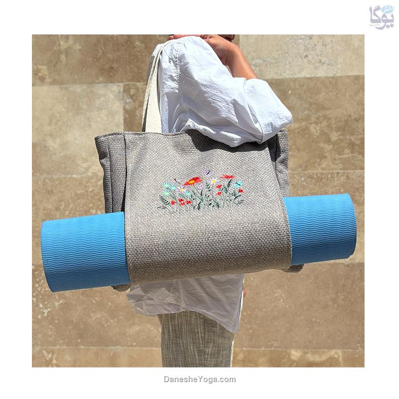 کیف مت طرح پارچه ای