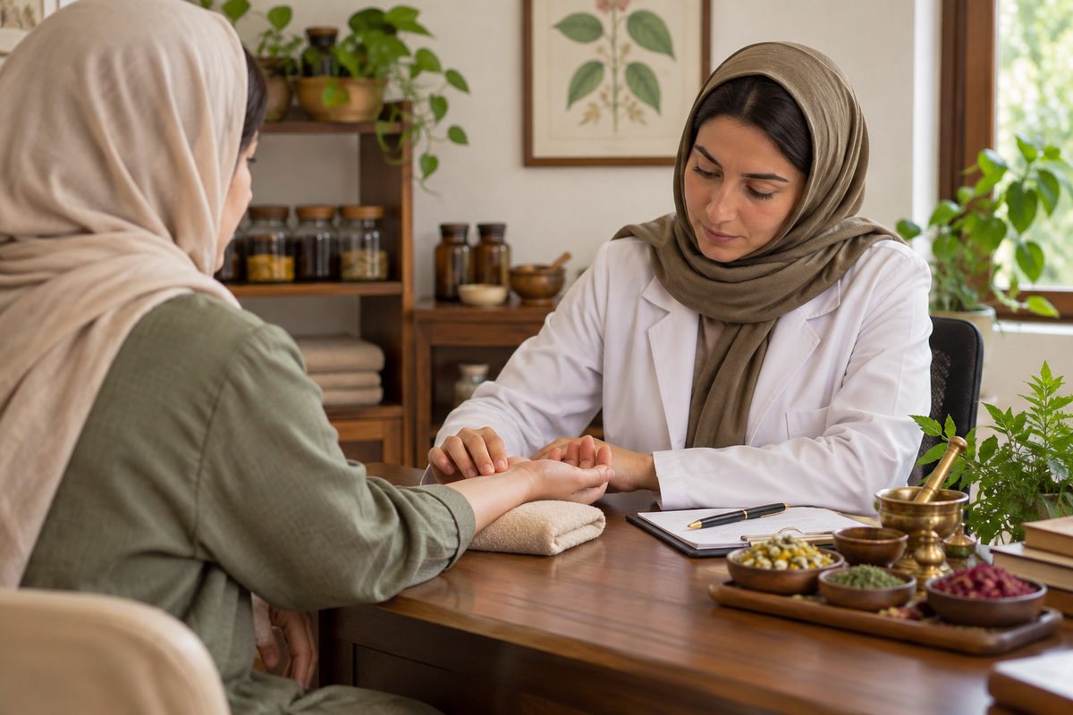 ارزیابی و مشاوره پیش از پانچاکارما در محیط درمانی تحت نظارت متخصص آیورودا