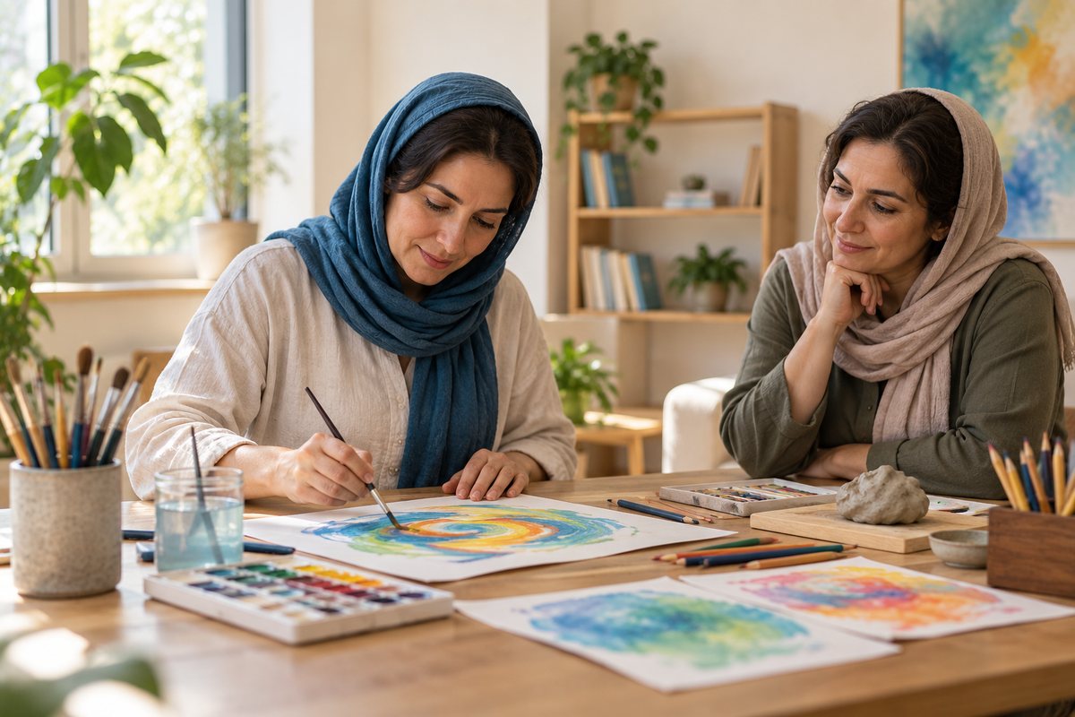هنر درمانی چیست؟ کاربردها، روش‌ها و فواید احتمالی