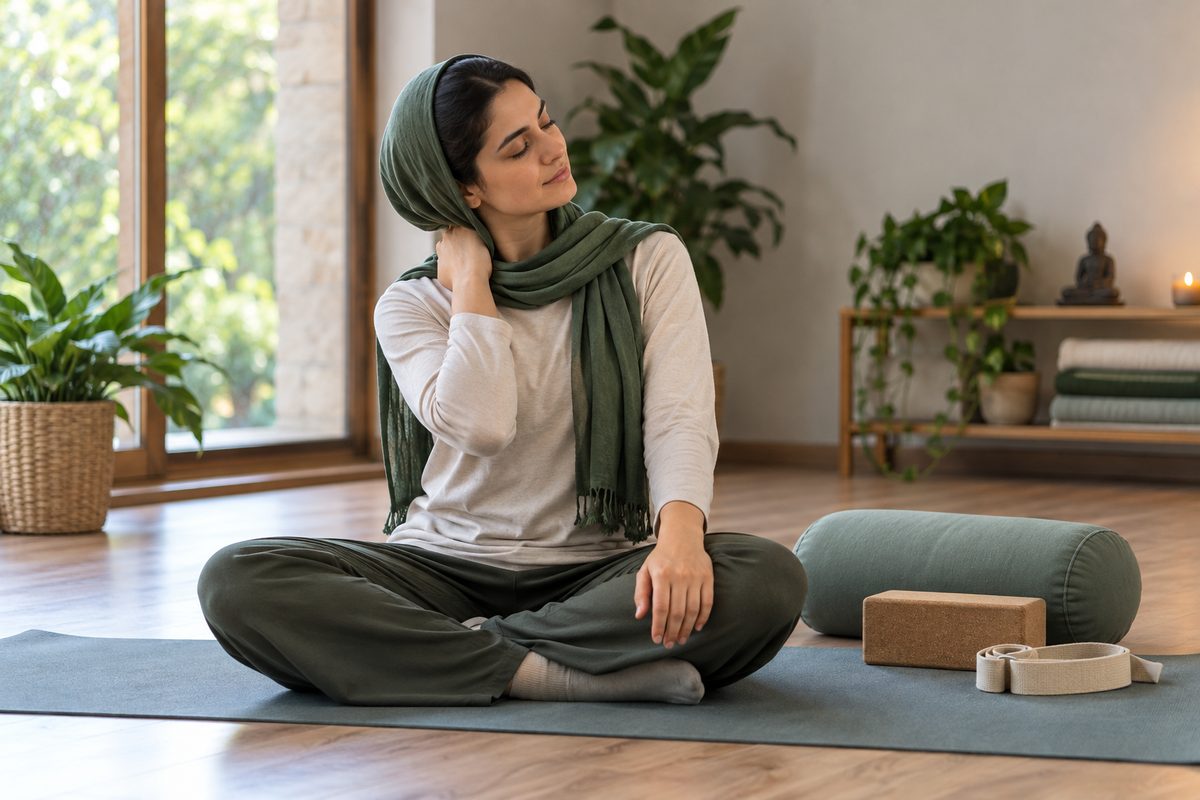 یوگا و دیسک گردن؛ شواهد و نکات ایمنی
