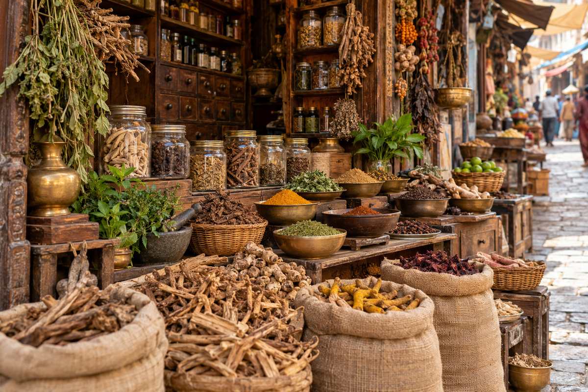 گیاهان دارویی آیورودایی؛ کاربردهای سنتی، شواهد و نکات ایمنی