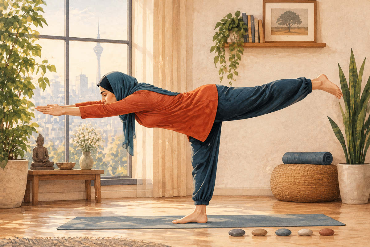 5 تمرین یوگا برای ایجاد تعادل ذهن و بدن