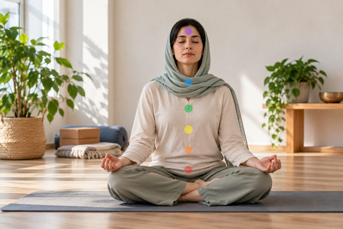 چاکراها در یوگا چیستند؟ ۷ تمرین برای آگاهی بدنی و تمرکز
