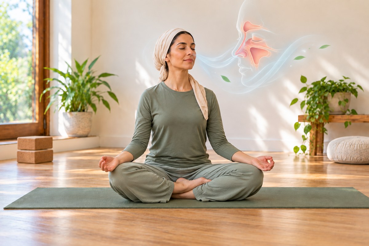 ۷ تمرین یوگا برای کمک به علائم سینوزیت؛ روش اجرا و نکات ایمنی