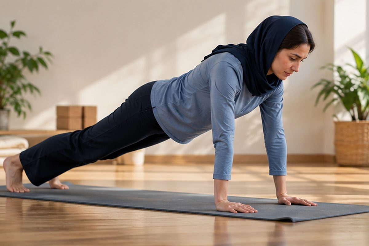 تمرین یوگا برای تقویت عضلات، تعادل و انعطاف‌پذیری بدن
